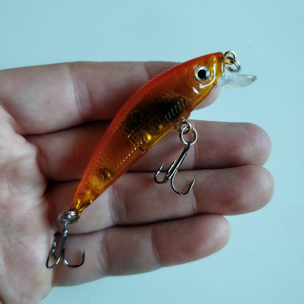 Translucent Orange Smear Crankbait 69