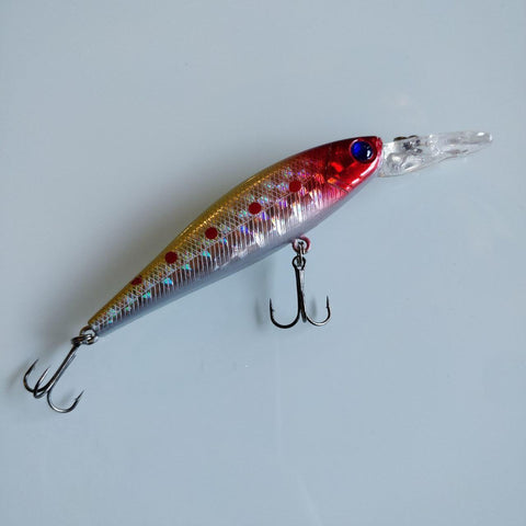 Red Fade Steelskin Crankbait 99