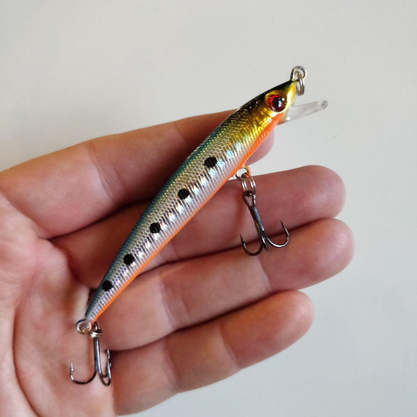 Black Dot Tuna Minnow Crankbait 83