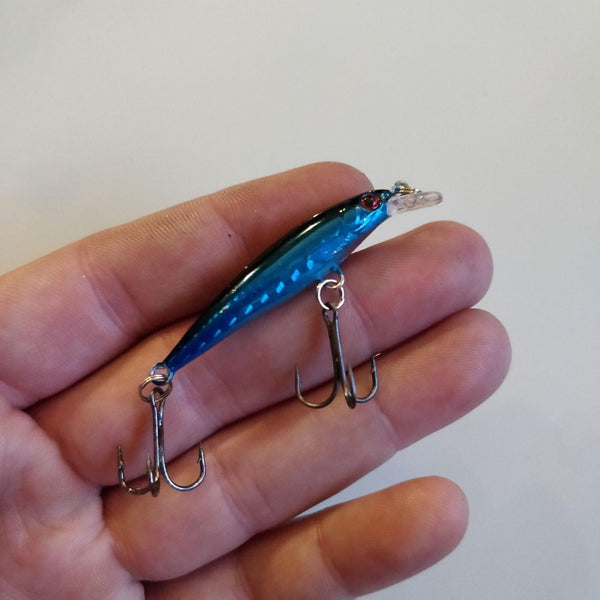 Blue Steel Holographic Crankbait - Black 'n Blue Bass Tackle Co