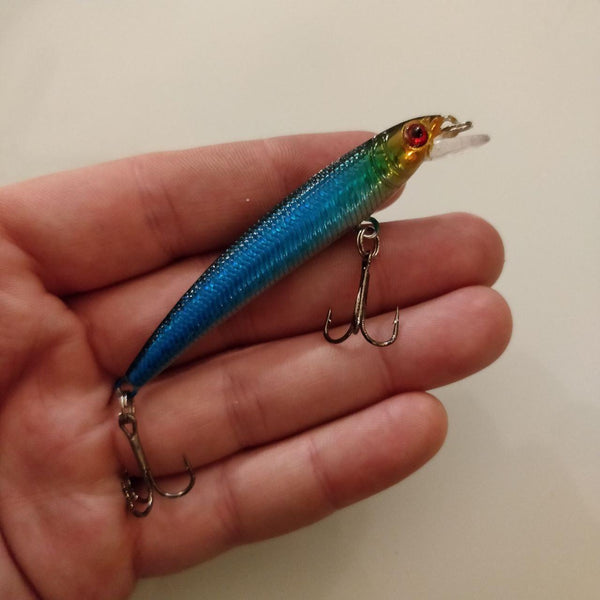 Deep Blue Minnow Crankbait 75