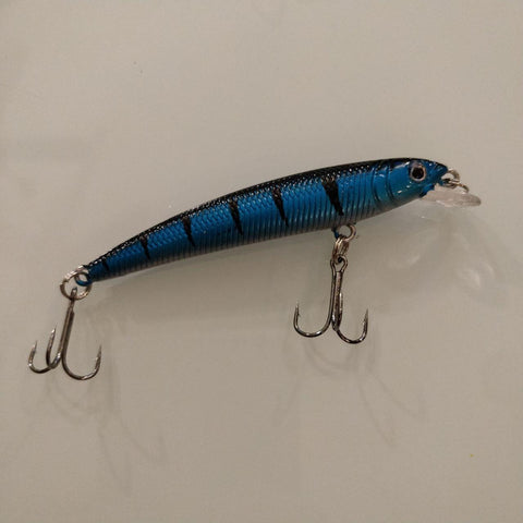 Deep Blue Tiger Minnow Crankbait 75