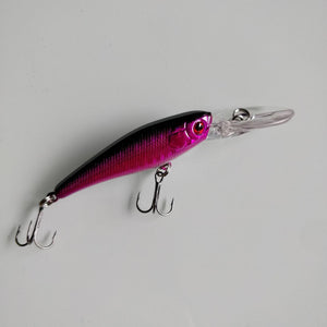 Fuchsia Minnow Crankbait - Black 'n Blue Bass Tackle Co