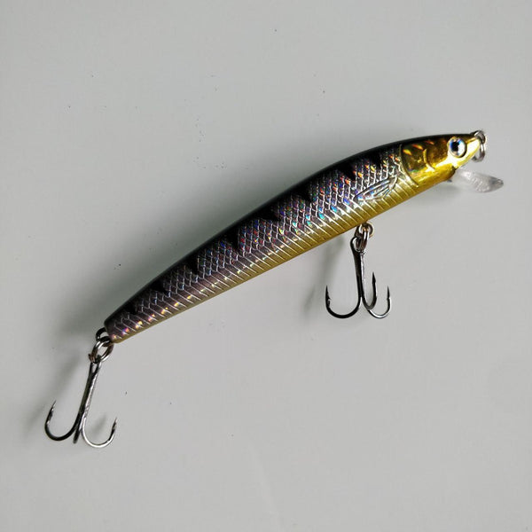 Golden Head Shad Minnow Crankbait - Black 'n Blue Bass Tackle Co