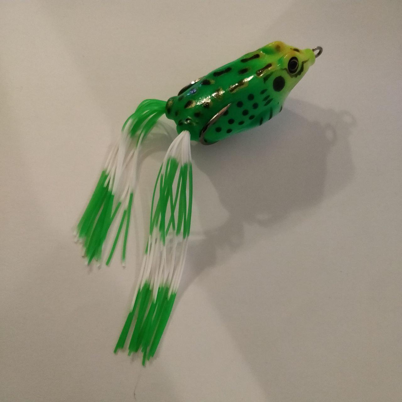 Highlighter Yellow Snouted Frog - Black 'n Blue Bass Tackle Co