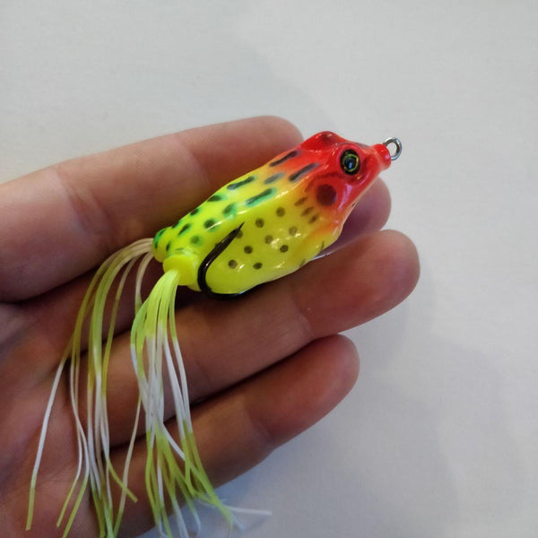 Highlighter Sunset Frog - Black 'n Blue Bass Tackle Co