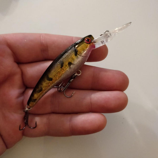 Holographic Ground Bass Crankbait - Black 'n Blue Bass Tackle Co