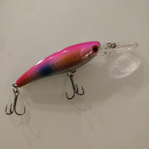 Holographic Spraypaint Crankbait - Black 'n Blue Bass Tackle Co