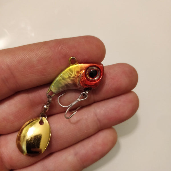 Holographic Red Sunset Vib - Black 'n Blue Bass Tackle Co