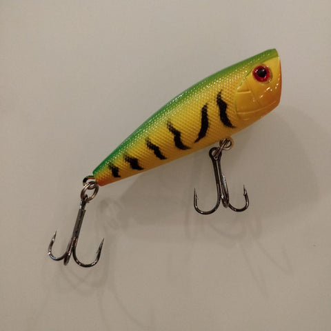 Jungle Tiger Popper - Black 'n Blue Bass Tackle Co