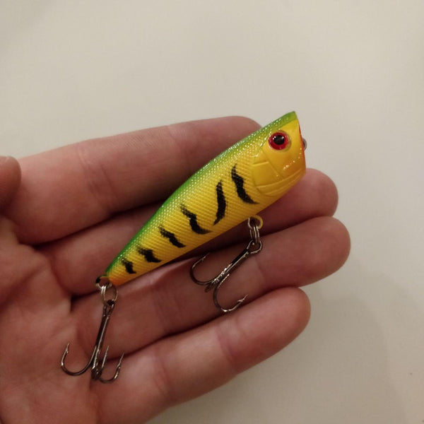 Jungle Tiger Popper - Black 'n Blue Bass Tackle Co