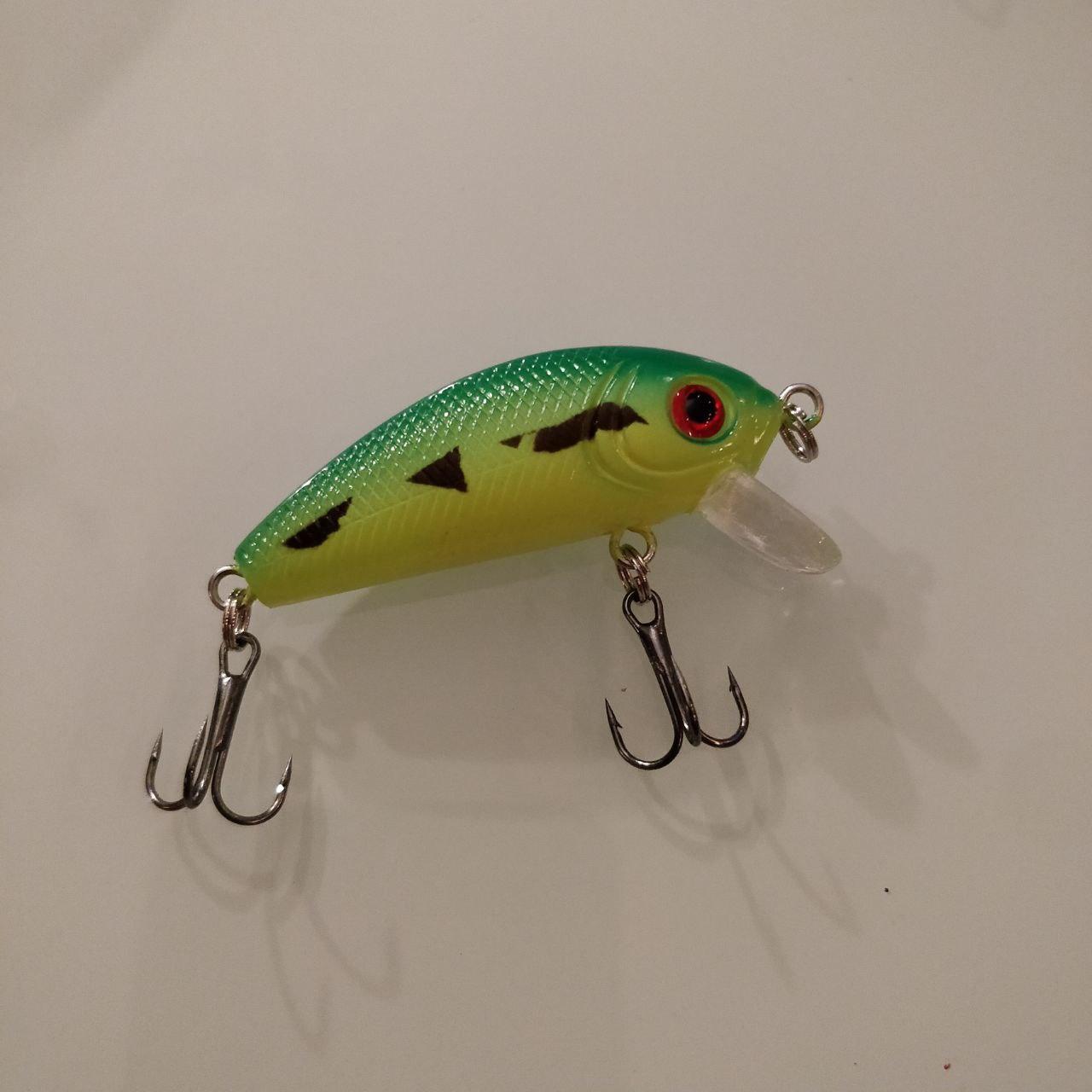 Lemon Lime Bullnose Crankbait - Black 'n Blue Bass Tackle Co