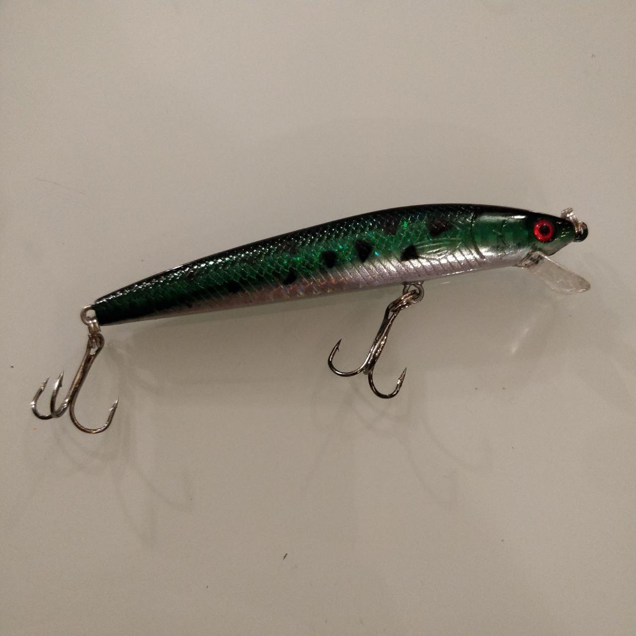 Leopard Green Crankbait 95