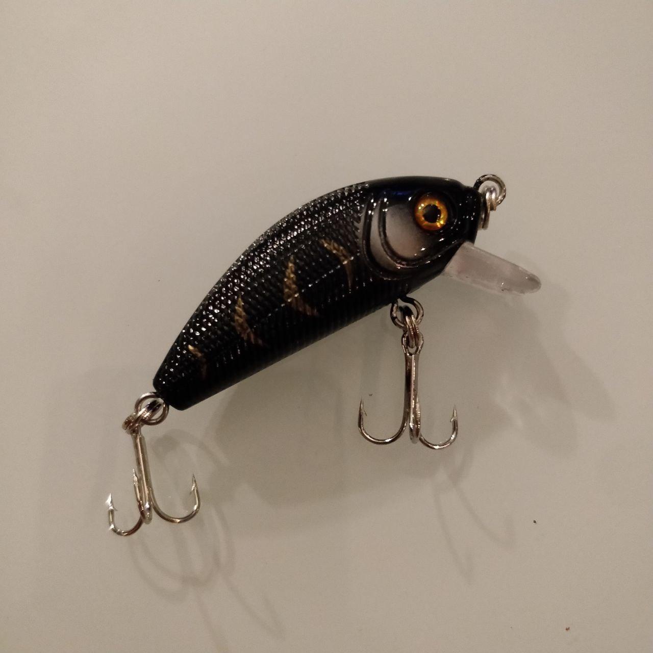 Liquorice Bullnose Crankbait - Black 'n Blue Bass Tackle Co