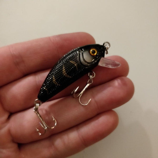 Liquorice Bullnose Crankbait - Black 'n Blue Bass Tackle Co