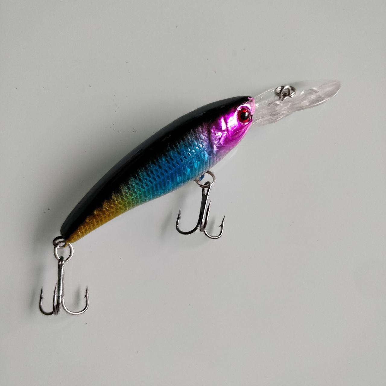 Multicolour Crankbait - Black 'n Blue Bass Tackle Co