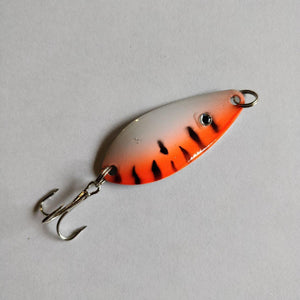 Orange Tiger Spoon - Black 'n Blue Bass Tackle Co