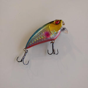 Rainbow Spraypaint Razor Crankbait - Black 'n Blue Bass Tackle Co