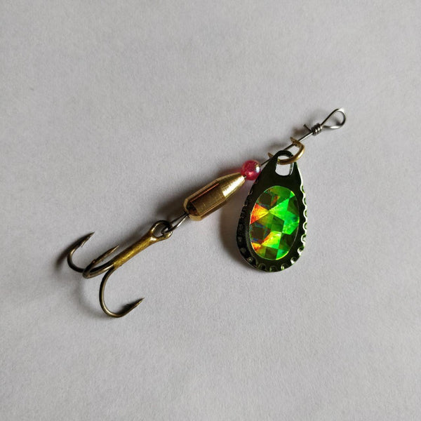 Green/Silver Spinner - Black 'n Blue Bass Tackle Co