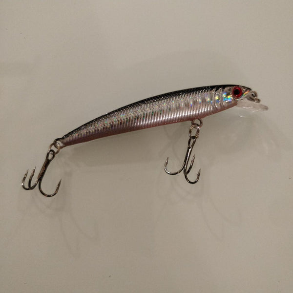 Silverback Minnow Crankbait 75