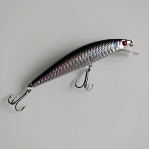 Silverback Minnow Crankbait - Black 'n Blue Bass Tackle Co