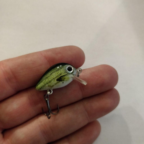 Small Dark Largemouth Crankbait - Black 'n Blue Bass Tackle Co