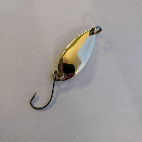 Gold/Silver Small Spoon (2 Pack) - Black 'n Blue Bass Tackle Co