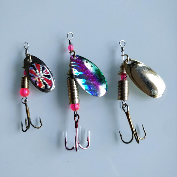 Variety Pack of Spinners (9 Pack) - Black 'n Blue Bass Tackle Co