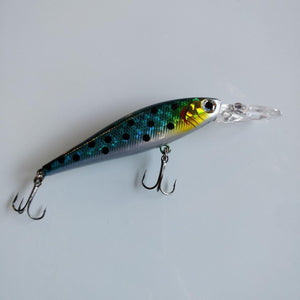 Spotted Teal Fade Crankbait 99