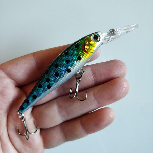 Spotted Teal Fade Crankbait 99