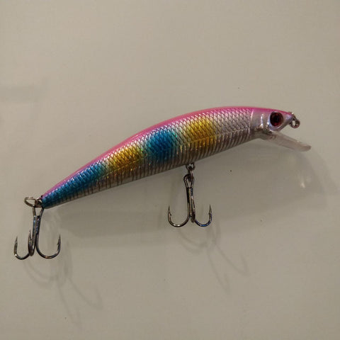 Pink Ridge Spraypaint Crankbait 96