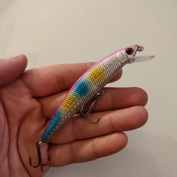 Pink Ridge Spraypaint Crankbait 96