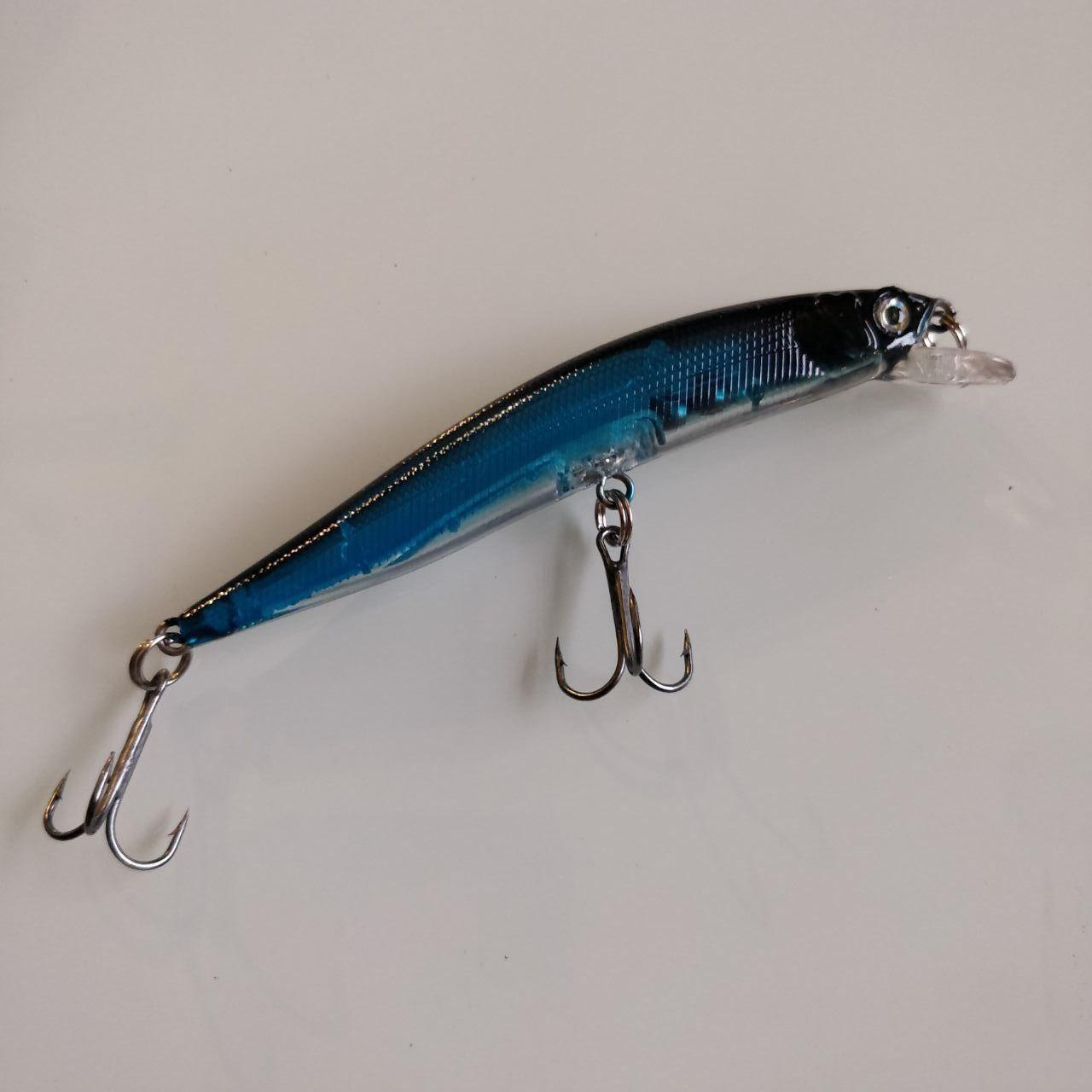 Translucent Deep Blue Minnow Crankbait 99