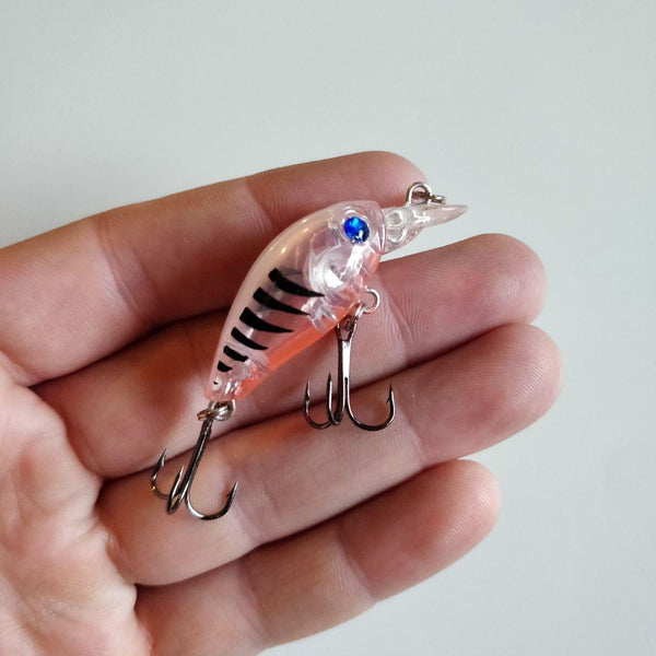 Translucent Salmon Fade Crankbait 46