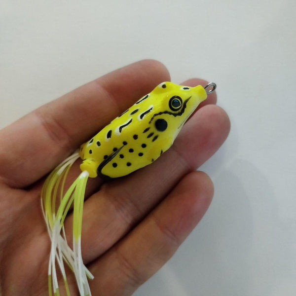 Yellow Leopard Frog - Black 'n Blue Bass Tackle Co