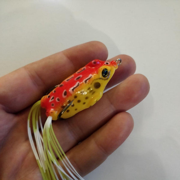 Yellow-sided Red Frog - Black 'n Blue Bass Tackle Co